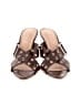Shoedazzle Brown Sandals Size 7 - photo 2
