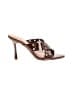 Shoedazzle Brown Sandals Size 7 - photo 1