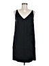 Helmut Lang Solid Black Casual Dress Size 6 - photo 1