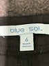 Blue Sol Black Shorts Size 6 - photo 3