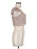 Blu Pepper 100% Polyester Solid Tan Sleeveless Top Size M - photo 4