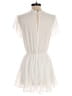 She + Sky 100% Polyester Solid Ivory White Romper Size S - photo 2