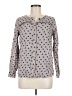 Boden Polka Dots Gray Long Sleeve Blouse Size 8 - photo 1