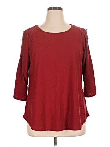 Rose + Olive 3/4 Sleeve T-Shirt (view 1)