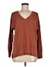 Time and Tru Brown Pullover Sweater Size 8 - 10 - photo 1
