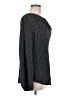 Ann Taylor 100% Polyester Black Long Sleeve Blouse Size 8 - photo 4