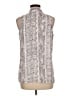 Violet & Claire 100% Polyester Gray Sleeveless Blouse Size M - photo 2