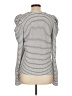 Ann Taylor LOFT Gray Long Sleeve Top Size L - photo 2
