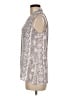 Violet & Claire 100% Polyester Gray Sleeveless Blouse Size M - photo 5
