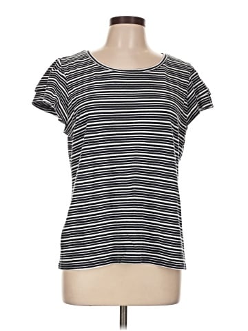 Ann Taylor Factory Short Sleeve T-Shirt (view 1)
