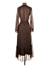Zara Animal Print Brown Casual Dress Size XS - photo 2