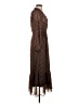 Zara Animal Print Brown Casual Dress Size XS - photo 4