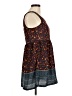 Ecote 100% Polyester Paisley Blue Casual Dress Size M - photo 4