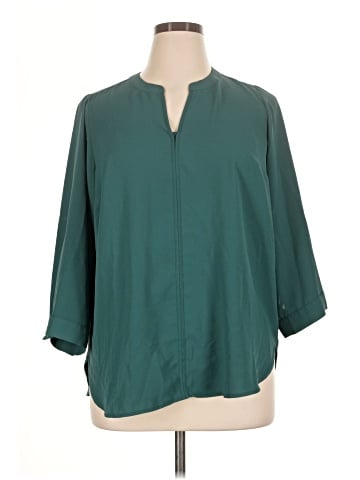 41Hawthorn 3/4 Sleeve Blouse (view 1)