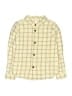 Rylee + Cru 100% Cotton Checkered-gingham Ivory Long Sleeve Button-Down Shirt Size 8 - 9 - photo 1