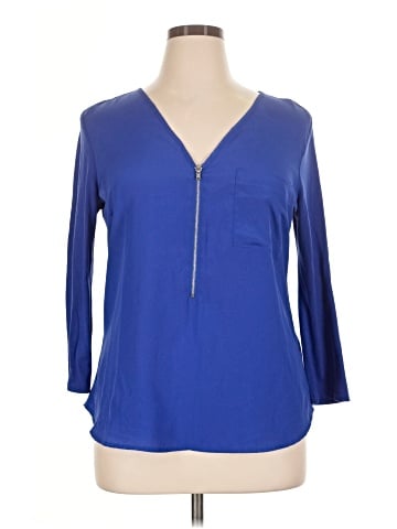 Attention 3/4 Sleeve Blouse (view 1)