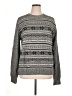 Weatherproof 100% Cotton Print Gray Pullover Sweater Size XL - photo 1