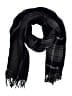 Alxiliary 100% Wool Black Gray Scarf One size - photo 1