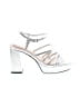 Jellypop Silver Sandals Size 7 - photo 1