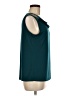 Nine West Teal Sleeveless Top Size M - photo 4