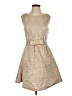 LC Lauren Conrad Tweed Tan Casual Dress Size 6 - photo 1