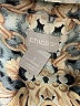 Chico's 100% Polyester Animal Print Silver Long Sleeve Blouse Size L - photo 7