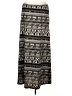 Mossimo Supply Co. Print Gray Casual Skirt Size L - photo 1