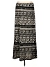 Mossimo Supply Co. Print Gray Casual Skirt Size L - photo 2
