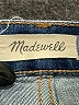 Madewell Chevron-herringbone Blue Jeans Size 27 waist - photo 7