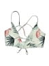 Shein Tropical Gray Swimsuit Top Size L - photo 1