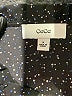 CeCe 100% Polyester Polka Dots Black 3/4 Sleeve Blouse Size M - photo 7