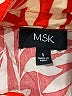 MSK 100% Cotton Orange Casual Dress Size S - photo 7