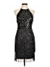 Shein 100% Polyester Black Cocktail Dress Size 6 - photo 1