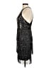 Shein 100% Polyester Black Cocktail Dress Size 6 - photo 5