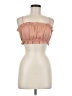 RESA 100% Polyester Tan Sleeveless Blouse Size M - photo 1