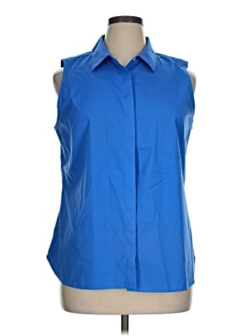 Talbots Sleeveless Button-Down Shirt (view 1)