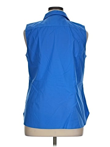 Talbots Sleeveless Button-Down Shirt (view 2)