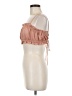 RESA 100% Polyester Tan Sleeveless Blouse Size M - photo 5