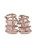 Sole Society 100% Leather Polka Dots Tan Sandals Size 5 1/2 - photo 2