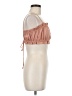 RESA 100% Polyester Tan Sleeveless Blouse Size M - photo 4