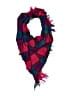 Unbranded Plaid Burgundy Pink Scarf One size - photo 1