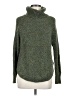 PrAna Tweed Green Turtleneck Sweater Size M - photo 1
