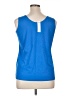 Chico's Blue Sleeveless Top Size XL (3) - photo 2