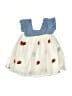 Shein 100% Polyester Ivory Dress Size 9-12 mo - photo 2