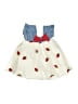 Shein 100% Polyester Ivory Dress Size 9-12 mo - photo 1