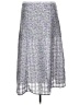 Things Between 100% Polyester Tie-dye Gray Casual Skirt Size M - photo 2