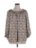 Max Studio Gray White 3/4 Sleeve Blouse Size 1X - photo 1