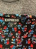 Express 100% Rayon Floral Blue Casual Dress Size S - photo 7