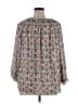 Max Studio Gray White 3/4 Sleeve Blouse Size 1X - photo 2