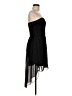 Unbranded 100% Polyester Solid Black Cocktail Dress Size M - photo 4